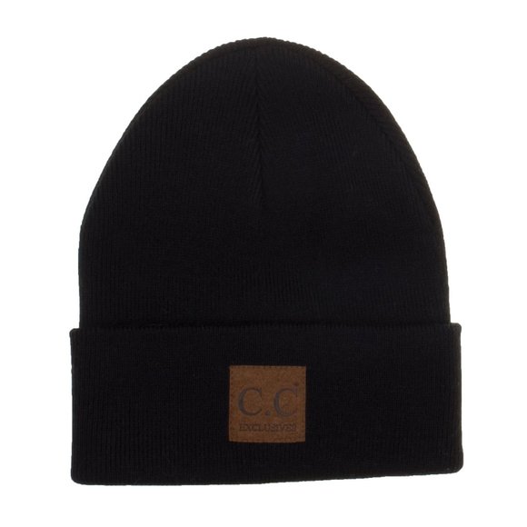 C.C Classic Solid Color Beanie - Picture 1 of 1